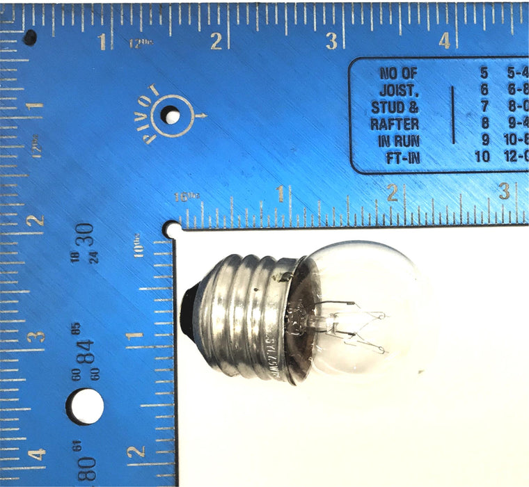 Sylvania Pack of (10) Clear 7.5W Light Bulbs S11 NOS