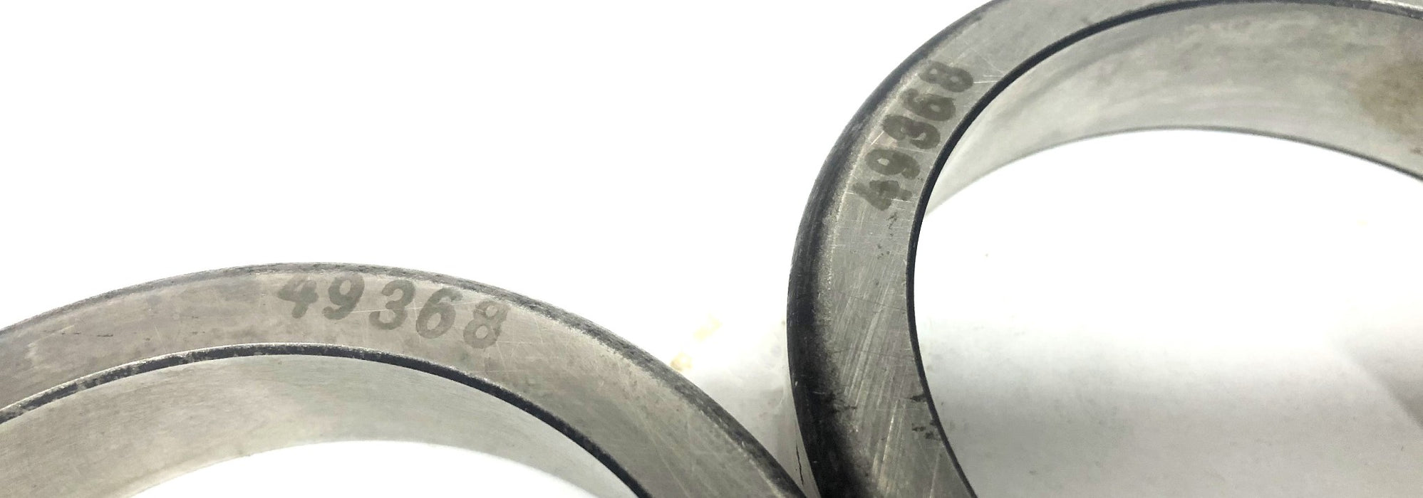 FJG Tapered Roller Bearing Cup 49368 [Lot of 2] NOS