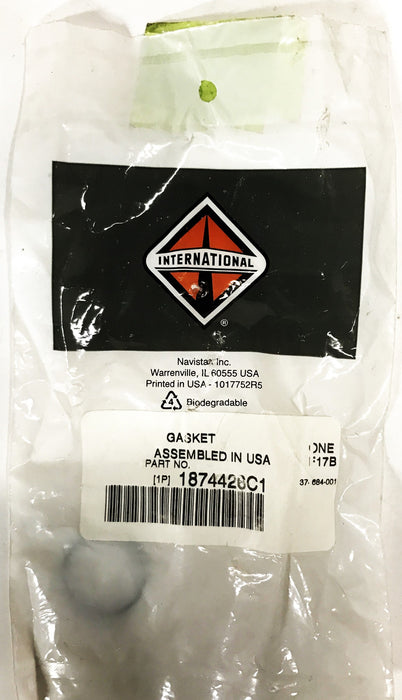 International Navistar 1 inch Rubber Gasket 1874426C1 NOS