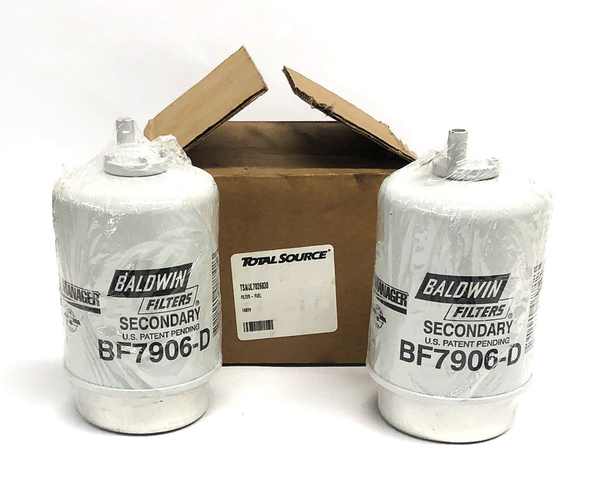 Total Source Baldwin BF7906-D Fuel Filter JL7026830 [Lot of 2] NOS