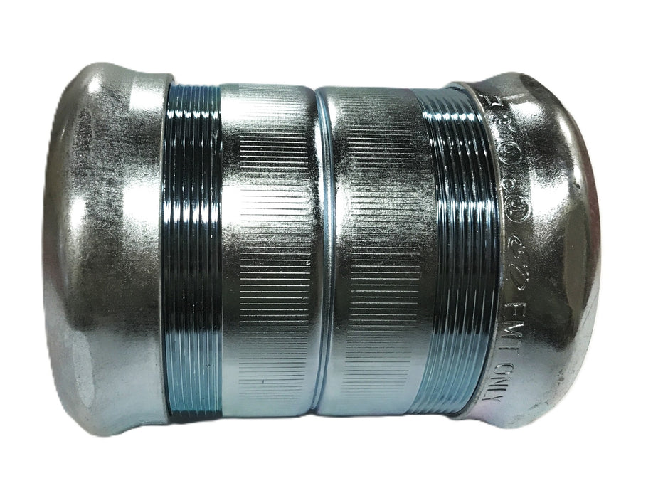 Unbranded 3 inch Steel EMT Only Compression Coupling NOS