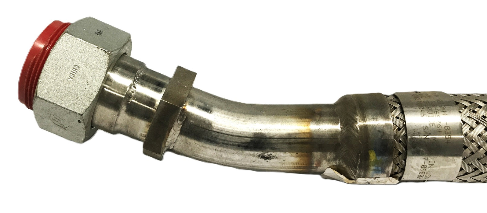 MicroFlex Metal Discharge Hose Assembly 210417-83545 NOS