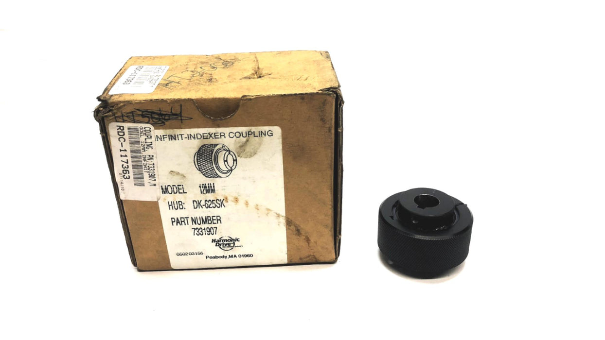 Harmonic Drive Infinit-Indexer Coupling 12MM DK-625SK 7331907 NOS