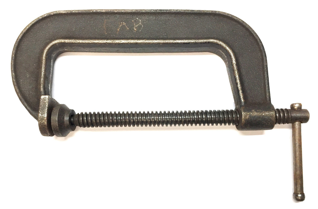 Unbranded 6" Malleable Iron C-Clamp USED