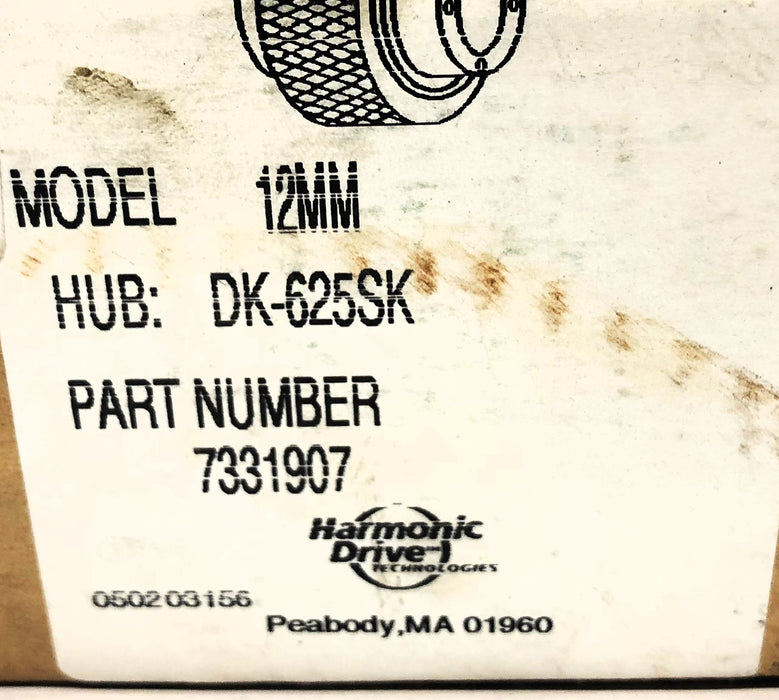 Harmonic Drive Infinit-Indexer Coupling 12MM DK-625SK 7331907 NOS