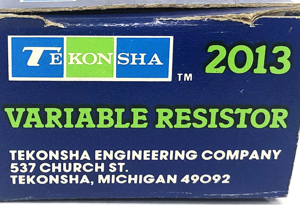 Tekonsha Variable Resistor 2013 [Lot of 2] NOS