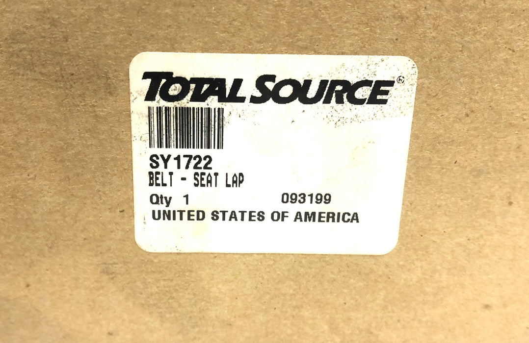 Total Source Seat Lap Belt SY1722 NOS