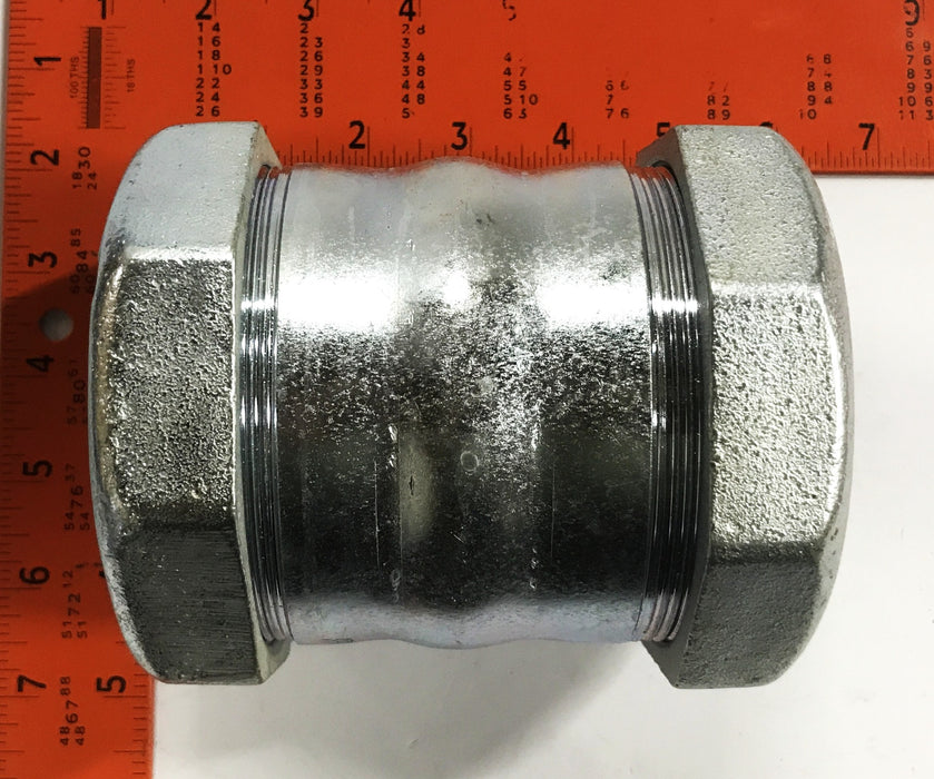 AFC 3 inch Steel EMT/RIGID/IMC Compression Coupling CK300 [Lot of 2] NOS