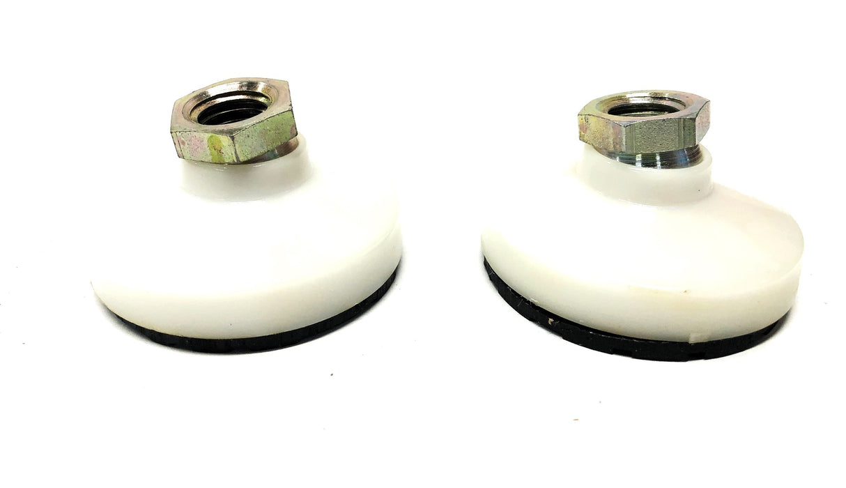 Delrin Level-It Non-Skid W/O B 5/8-11 inch Tapped NDTS-3 [Lot of 2] NOS