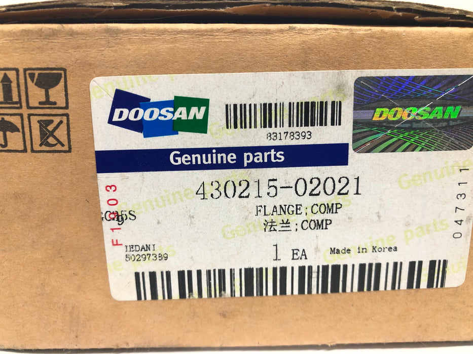 Doosan Comp Flange 430215-02021 NOS