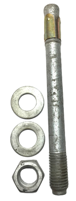 Unbranded 3/4" x 8" Galvanized Wedge Anchor w/Nut and Washer [Lot of 8] NOS