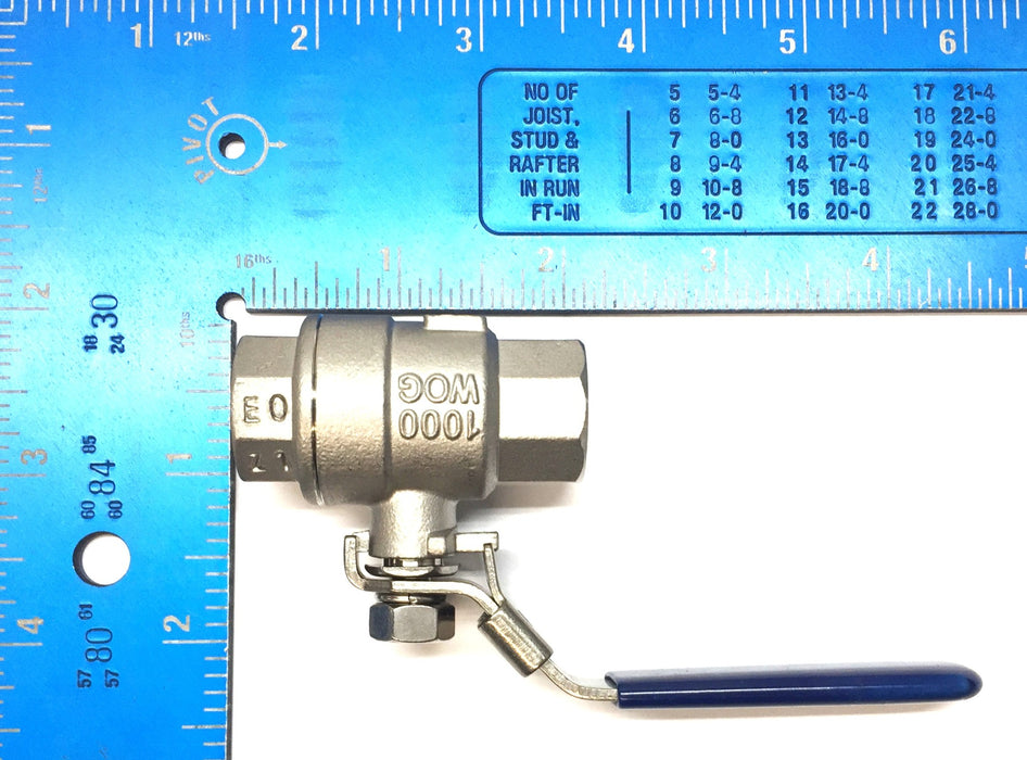 Tru-Flo M16-1.5 x M16-1.5 Threaded Flow Control Valve 1000WOG NOS