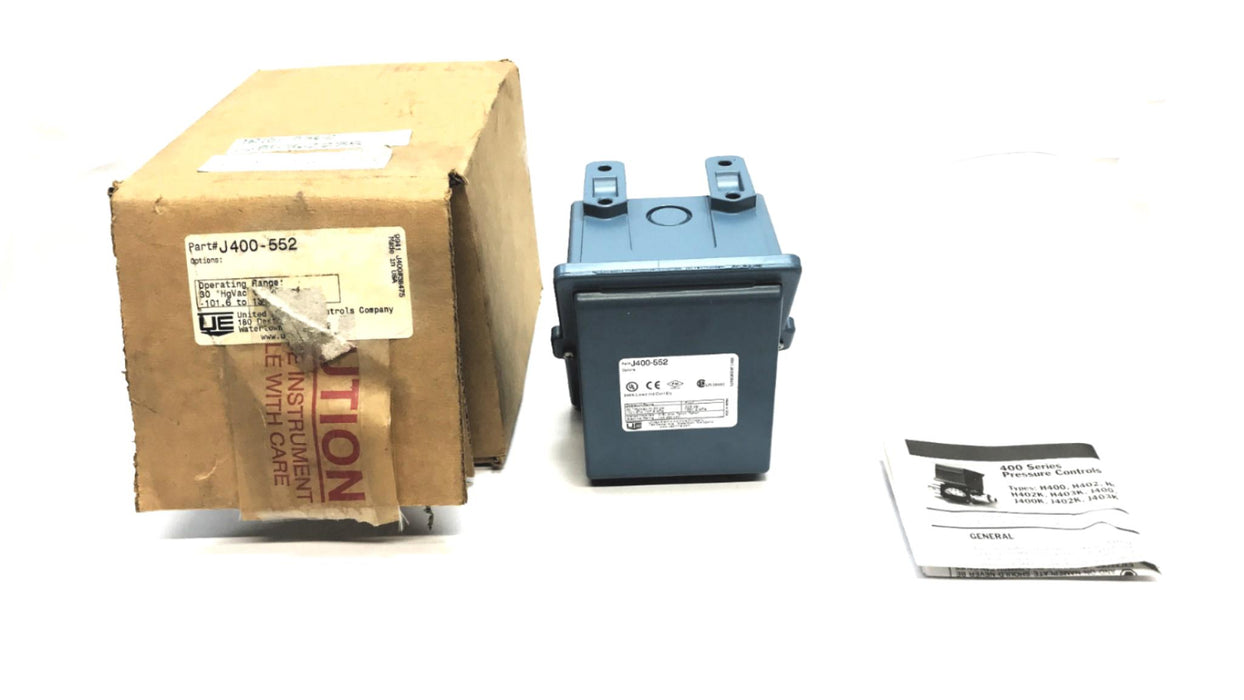 United Electric Controls Pressure Switch J400-552 NOS