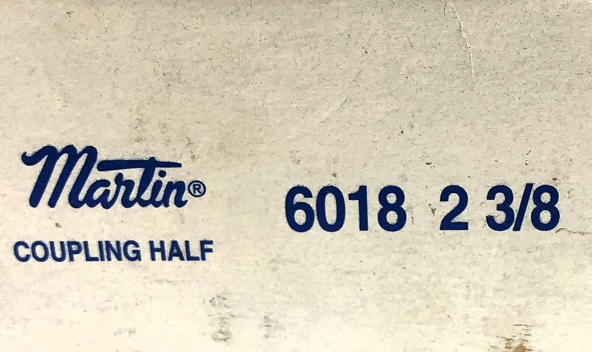 Martin 2-3/8" Bore Coupling Half 6018 2-3/8 NOS