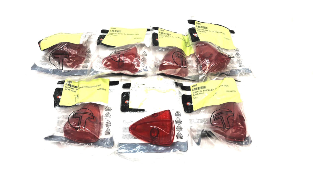 Truck-Lite Bus Marker Red Lens 99171R [Lot of 7] NOS