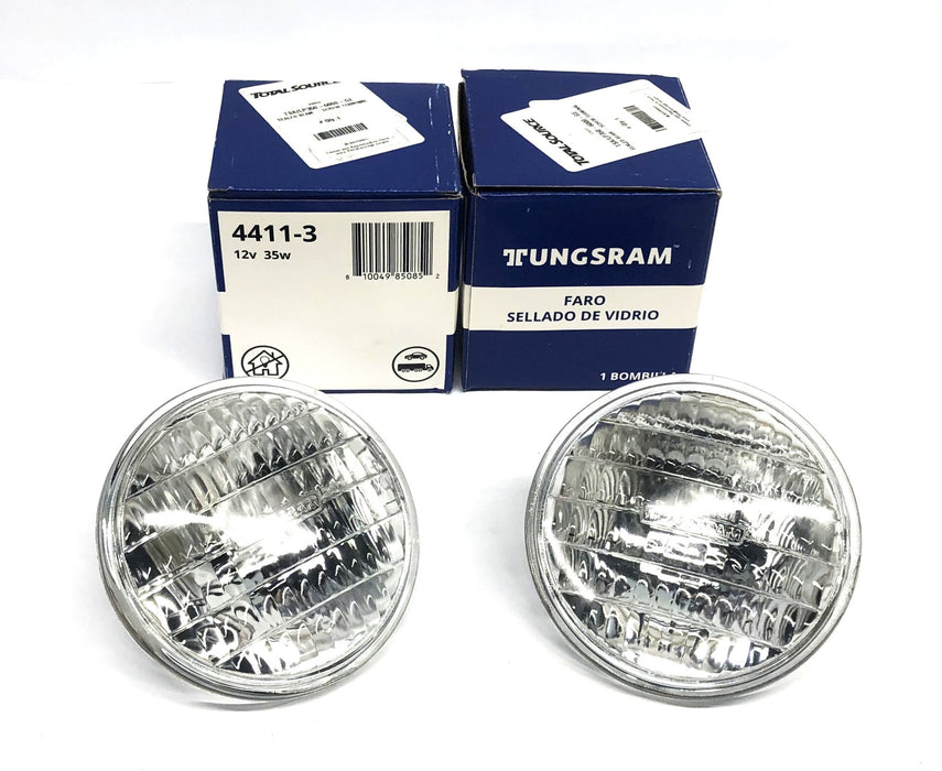 Total Source Tungsram Screw Terminal Sealed Beam LP350-6000-GE [Lot of 2] NOS