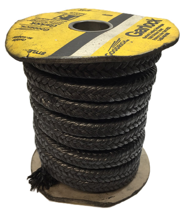 Garlock Goodrich 29' x 5/8" Square Graphite Rope NOS