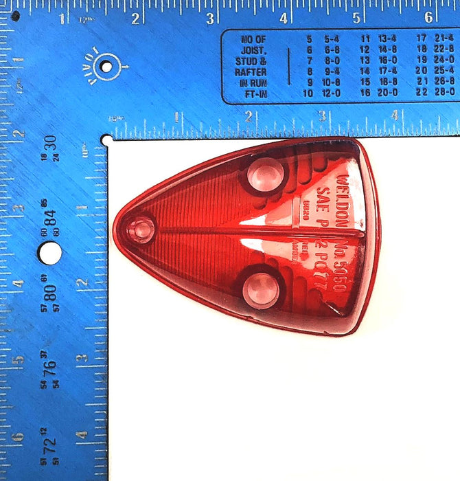 Truck-Lite Bus Marker Red Lens 99171R [Lot of 7] NOS