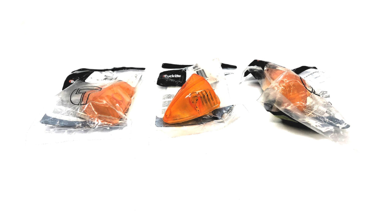 Truck-Lite Amber Marker Lens 99171Y [Lot of 3] NOS