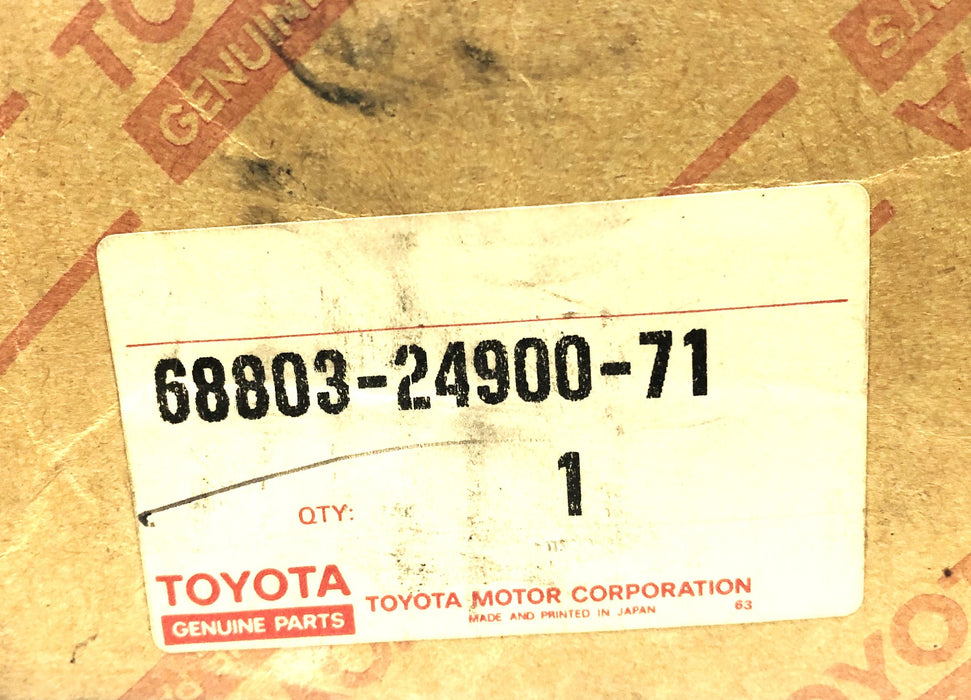 Toyota Pulley Sub Assembly 68803-24900-71 NOS