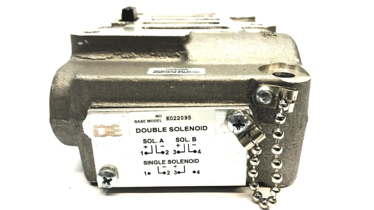 Parker Solenoid Sub Base K022095 NOS