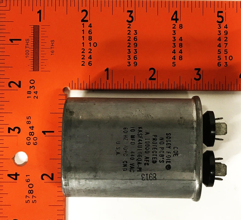CDE 440VAC 60HZ Capacitor KKSF44U106QA-P1 [Lot of 2] USED