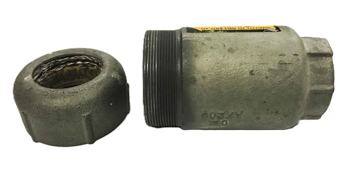 OZ Gedney 2 inch Rigid Iron Conduit Expansion Fitting AX200 USED