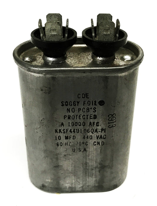 CDE 440VAC 60HZ Capacitor KKSF44U106QA-P1 [Lot of 2] USED