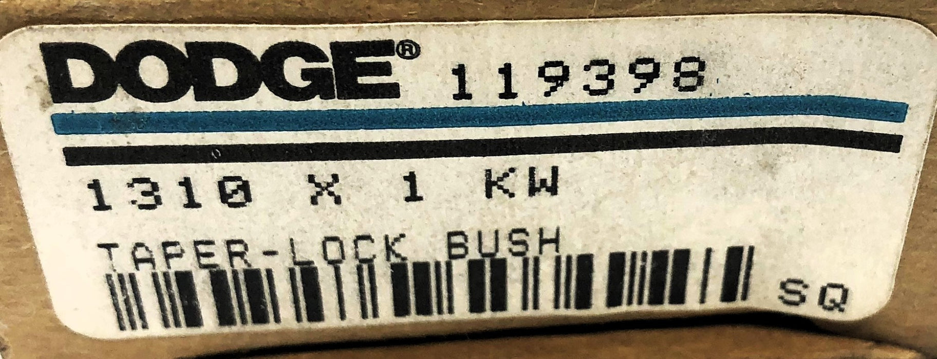 Dodge 1310 X 1 KW Taper-Lock Bushing 119398 [Lot of 2] NOS