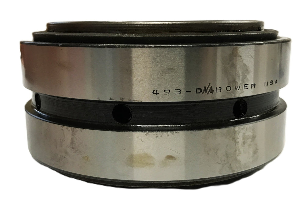 Bower Tapered Roller Bearing 2-Cone and Double Cup Assembly 497/493D-NA NOS