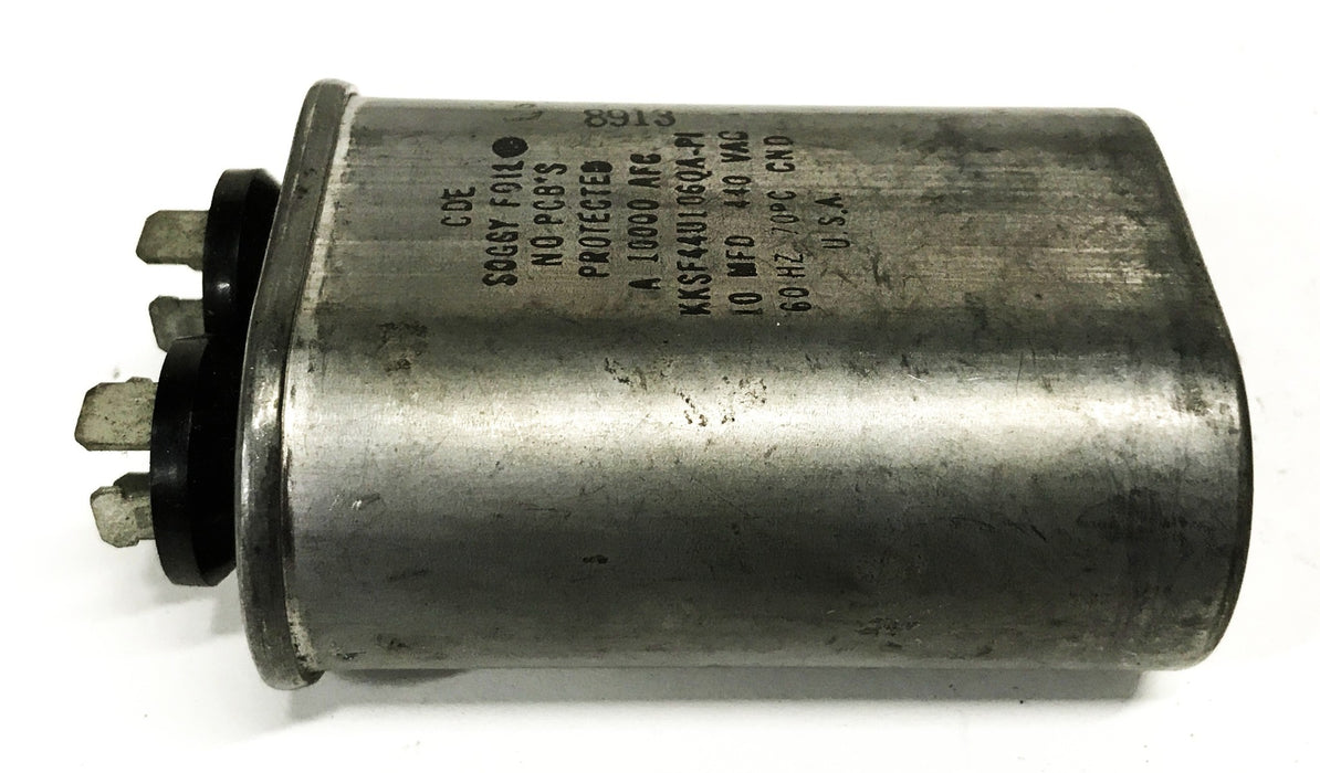 CDE 440VAC 60HZ Capacitor KKSF44U106QA-P1 [Lot of 2] USED