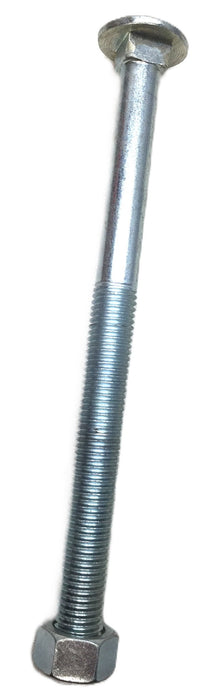 Unbranded 3/4" x 10" 307A Coarse Thread Carriage Bolt with Nut [Lot of 8] NOS