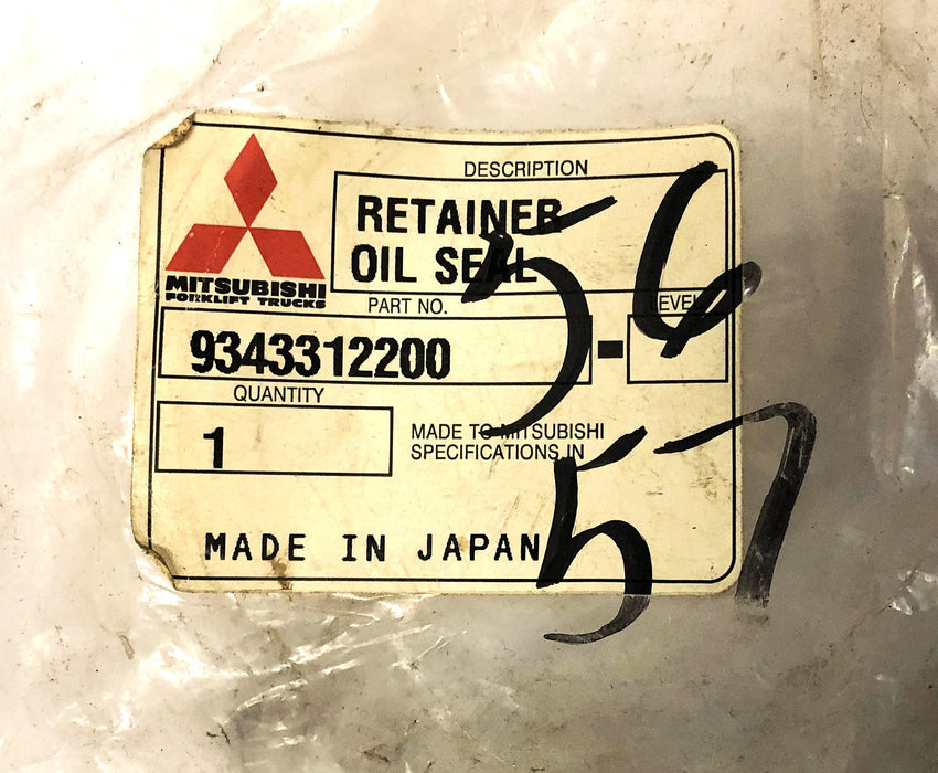 Mitsubishi Oil Seal Retainer 9343312200 NOS