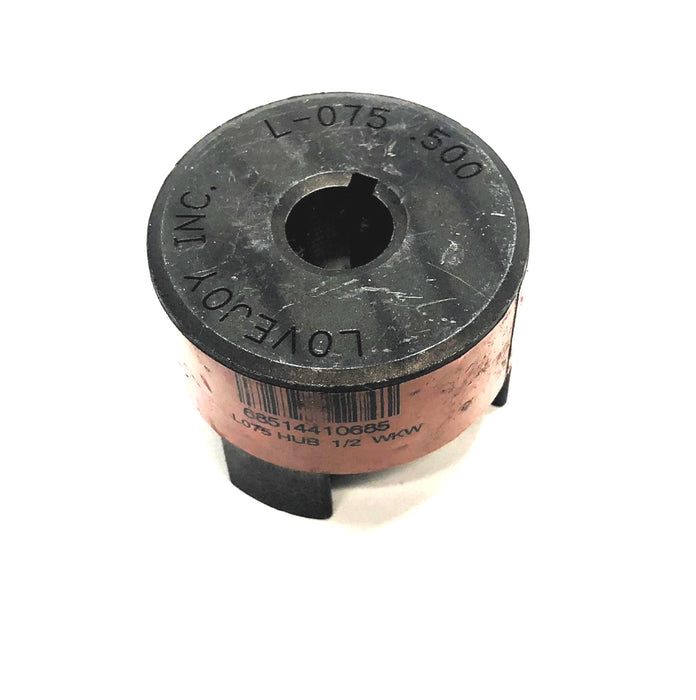 Lovejoy Jaw Coupling W/ Keyway L-075 .500 [Lot of 2] NOS