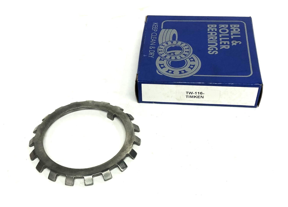 Timken Bearing Lock Washer TW116 NOS