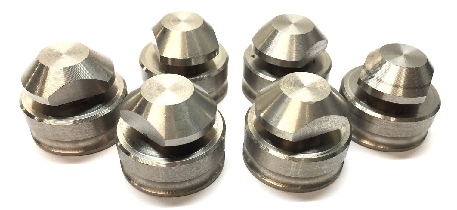 Marel Stainless Steel Threaded M8-1.5 Round Rod Hanger 9833530 [Lot of 6] NOS