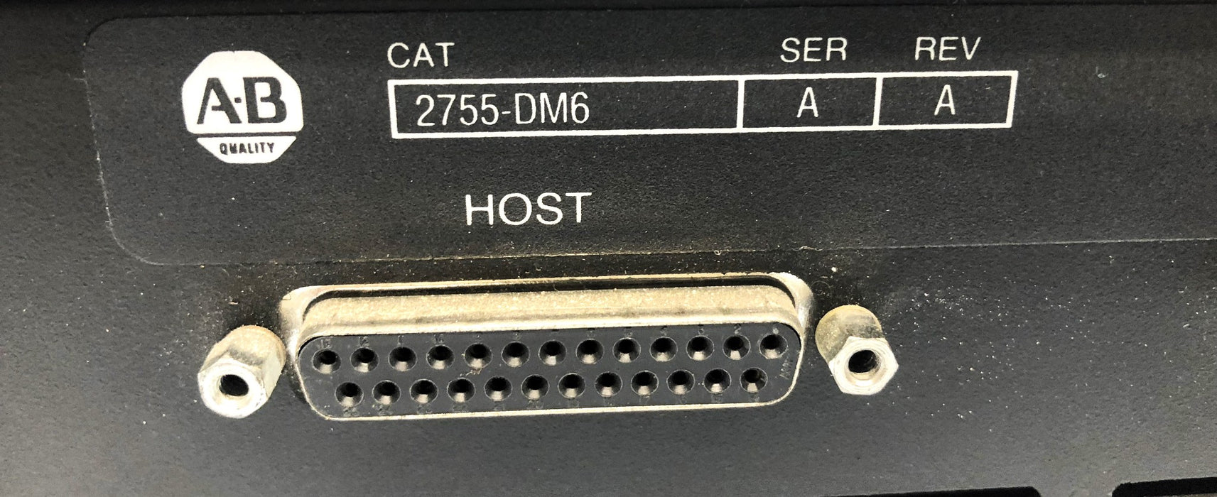 Allen-Bradley Series A Rev A Bar Code Decoder 2755-DM6 USED