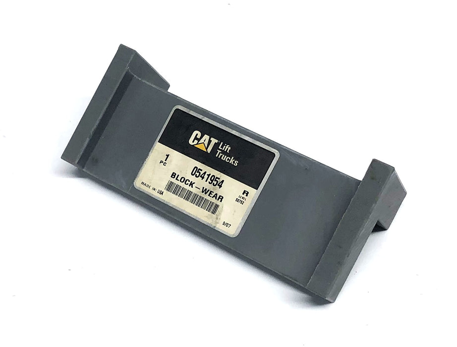 CAT/Caterpillar Forklift Wear Block 0541954 NOS