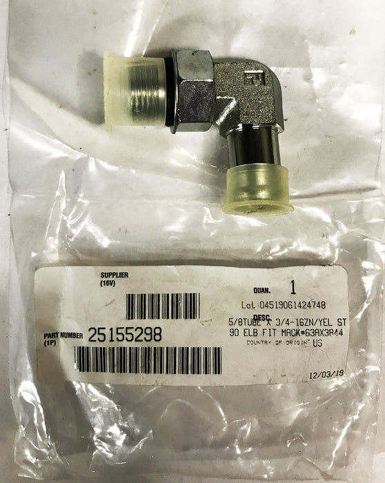 Volvo/Mack Multi-Purpose Hose Fitting 25155298 NOS