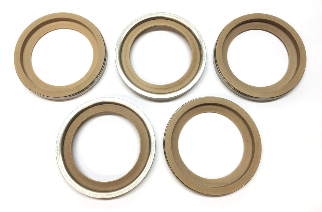 Marel 65mm O.D x 45mm I.D x 8mm Metal and Rubber Seal [Lot of 5] NOS