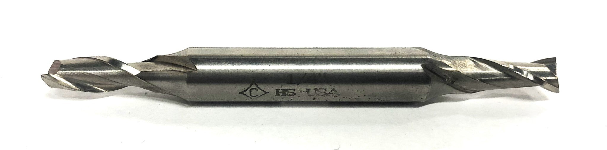Cleveland 2 Flute Double End Center Cutting End Mill 1/4x3/8S NOS