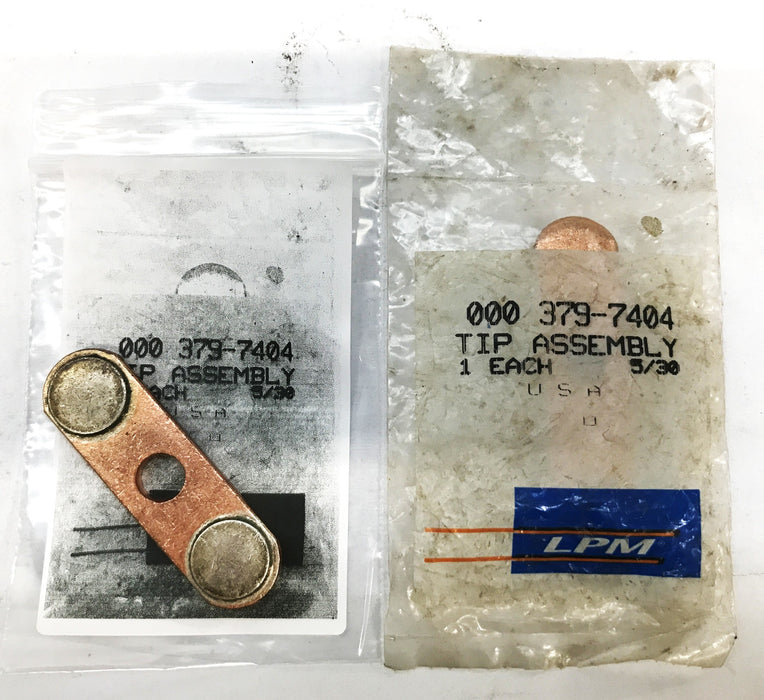 LPM Forklift Copper Silver Contact 379-7404 [Lot of 2] NOS