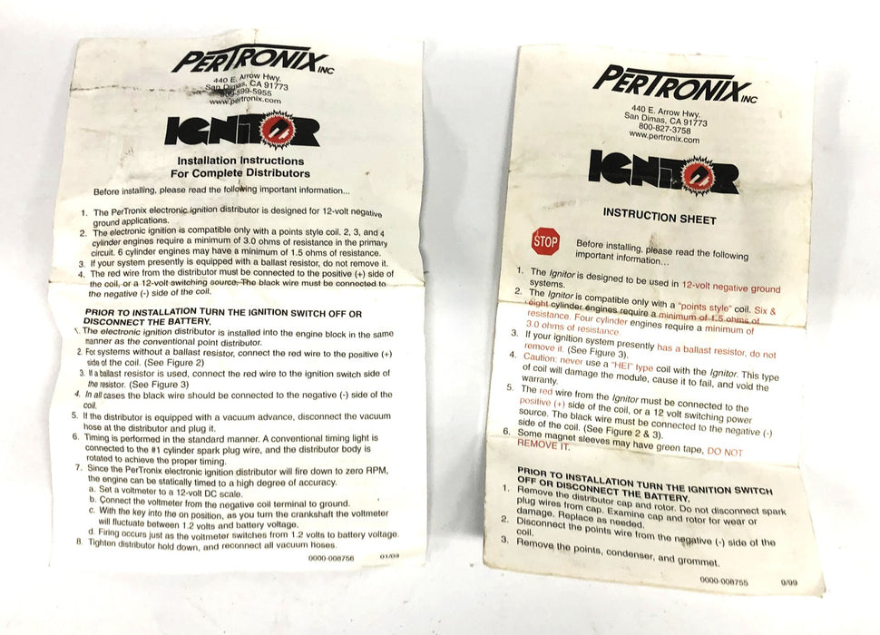 LPM Ignitor Kit 310-5018 NOS