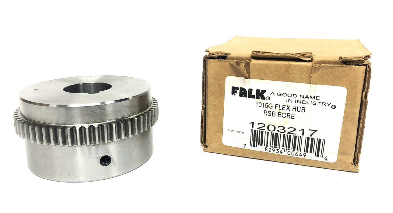 Falk 1015G Coupling Flex Hub Bore 1.24 Inch 1203217 NOS