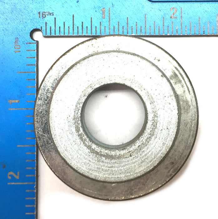 Unbranded Steel 2-1/4" Conical with 0.82" Bore Washer (2pcs) [Lot of 3] USED