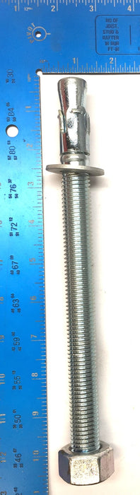 Powers 3/4" x 10" Threaded Wedge Anchor with Washer and Nut [Lot of 3] NOS