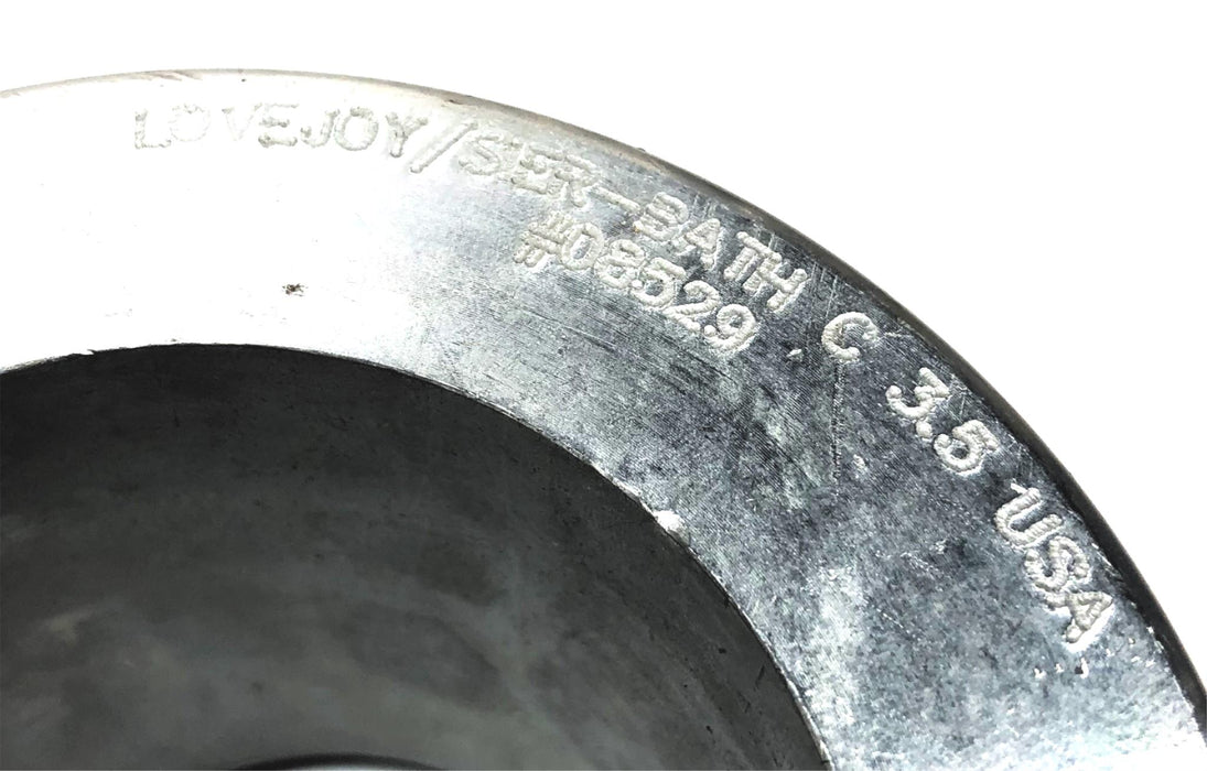 Lovejoy C 3.5 Hub 3-1/4 W/ Two 3/4 Keyways 697904-08529 NOS