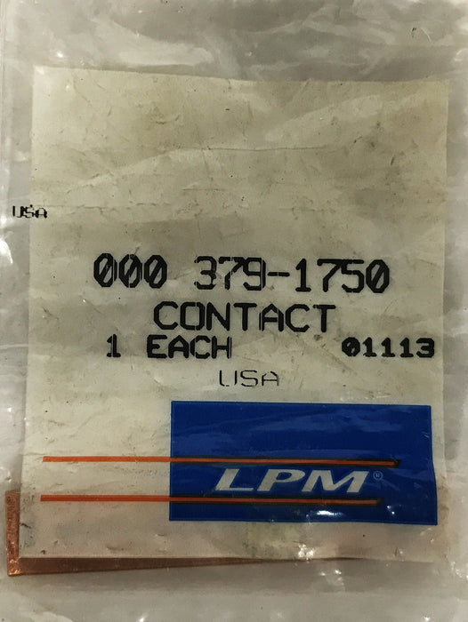 LPM Forklift Copper Silver Contact 379-1750 [Lot of 3] NOS