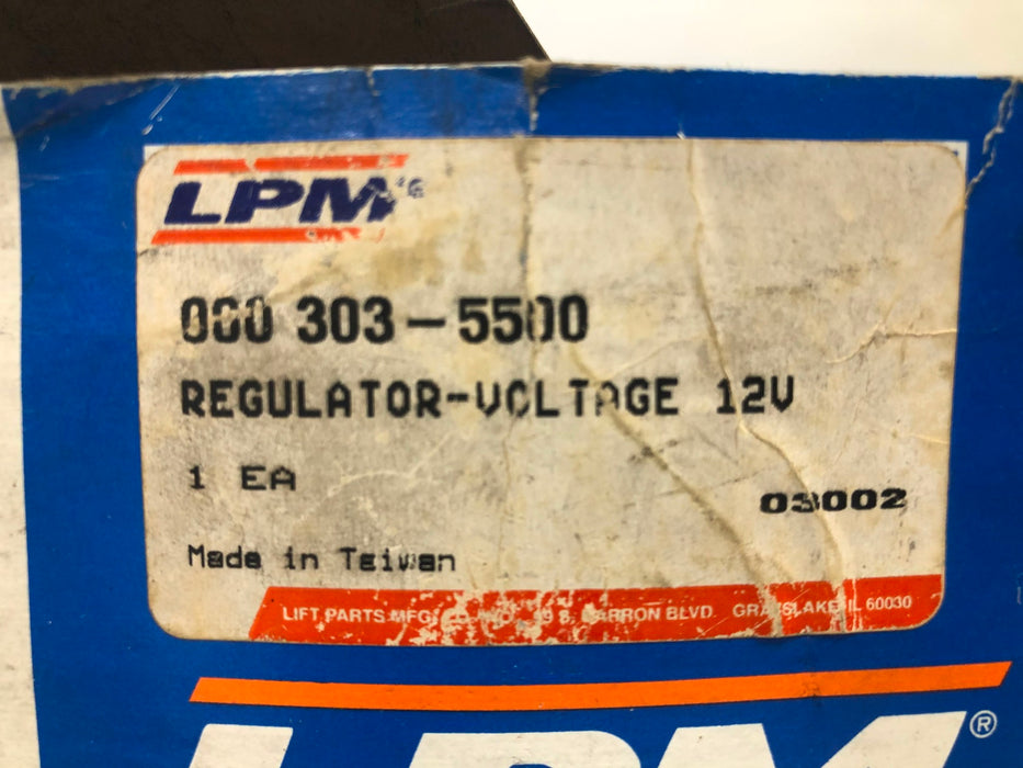 LPM 12V Voltage Regulator 303-5500 NOS