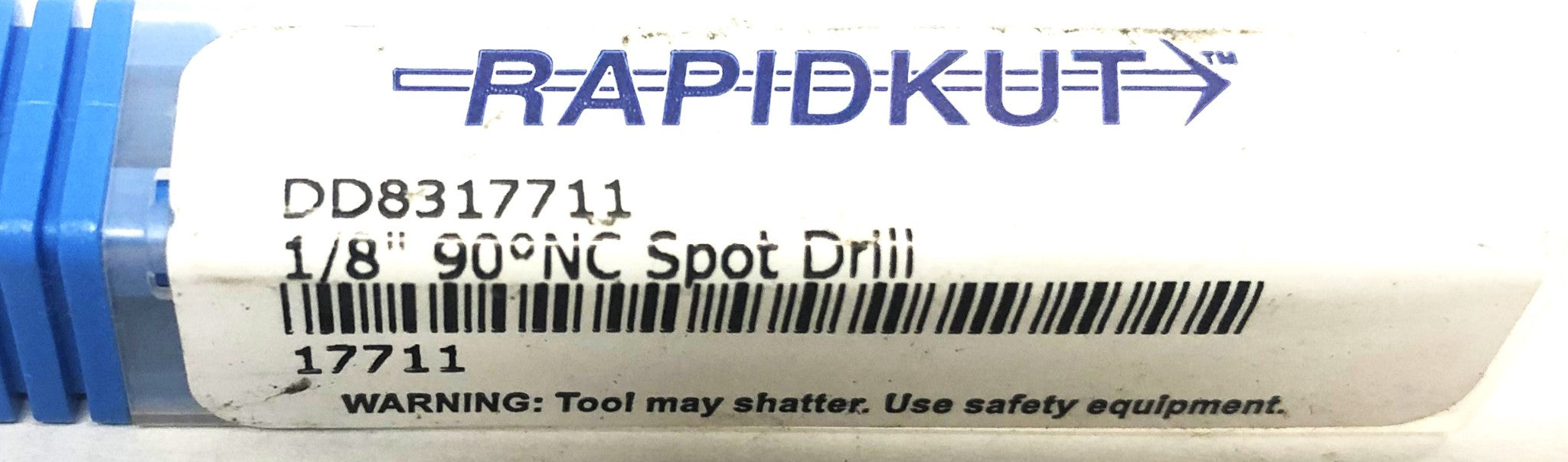 Rapidkut 1/8 Inch 90 Degree NC Spot Drill DD8317711 NOS